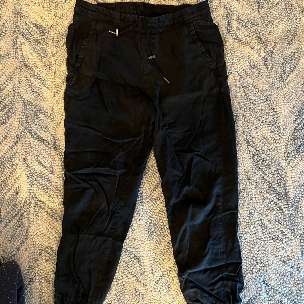 Zara black washed joggers size M